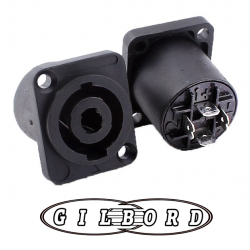 GILBORD SF4 SPEAKON τετραπολική υποδοχή σασί